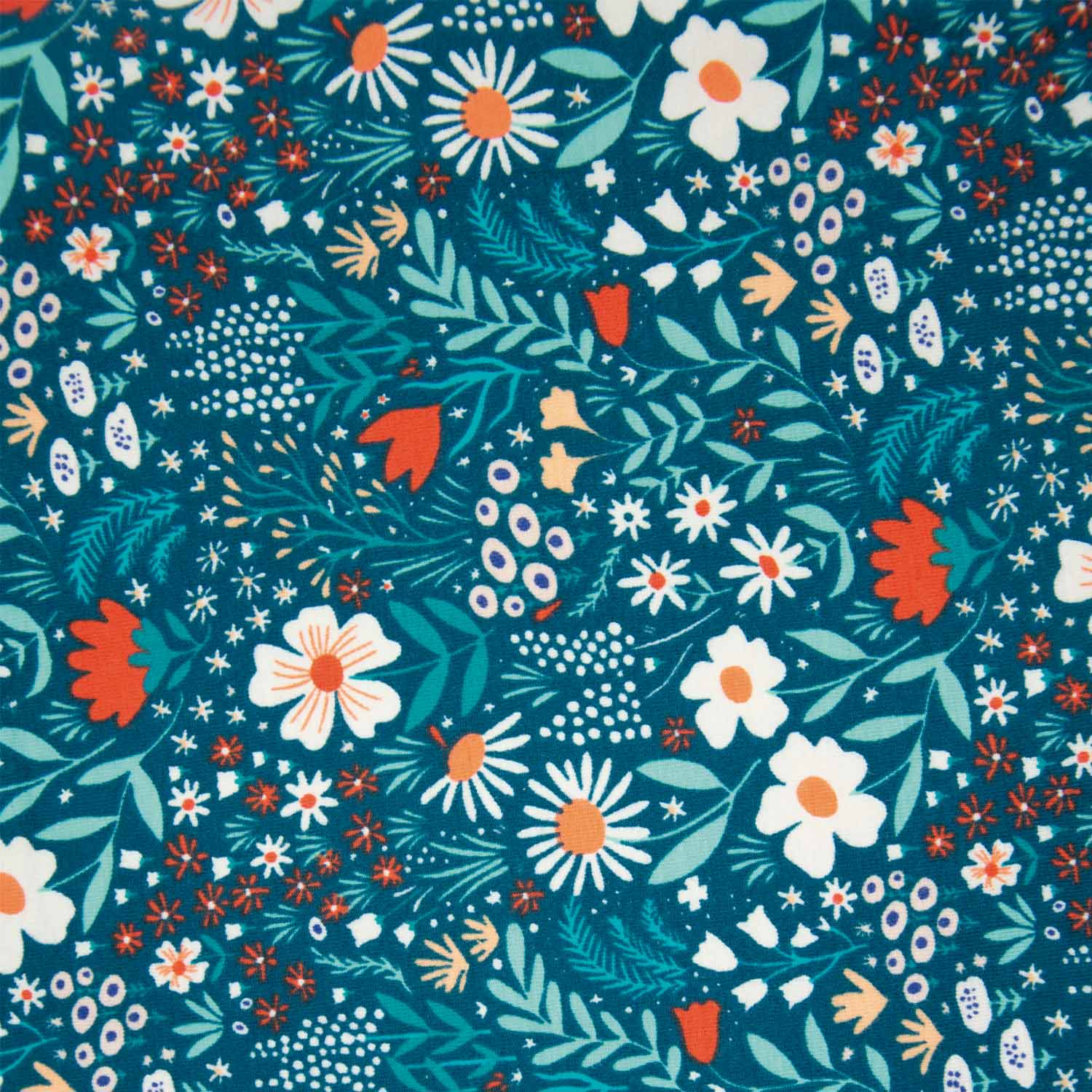 Jersey print 'Imagine Flowers' - Katia Fabrics